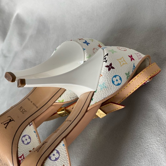 Auth Louis Vuitton Japanese Pop Artist Takashi Murakami LV monogram toile size 6 - Picture 10 of 16